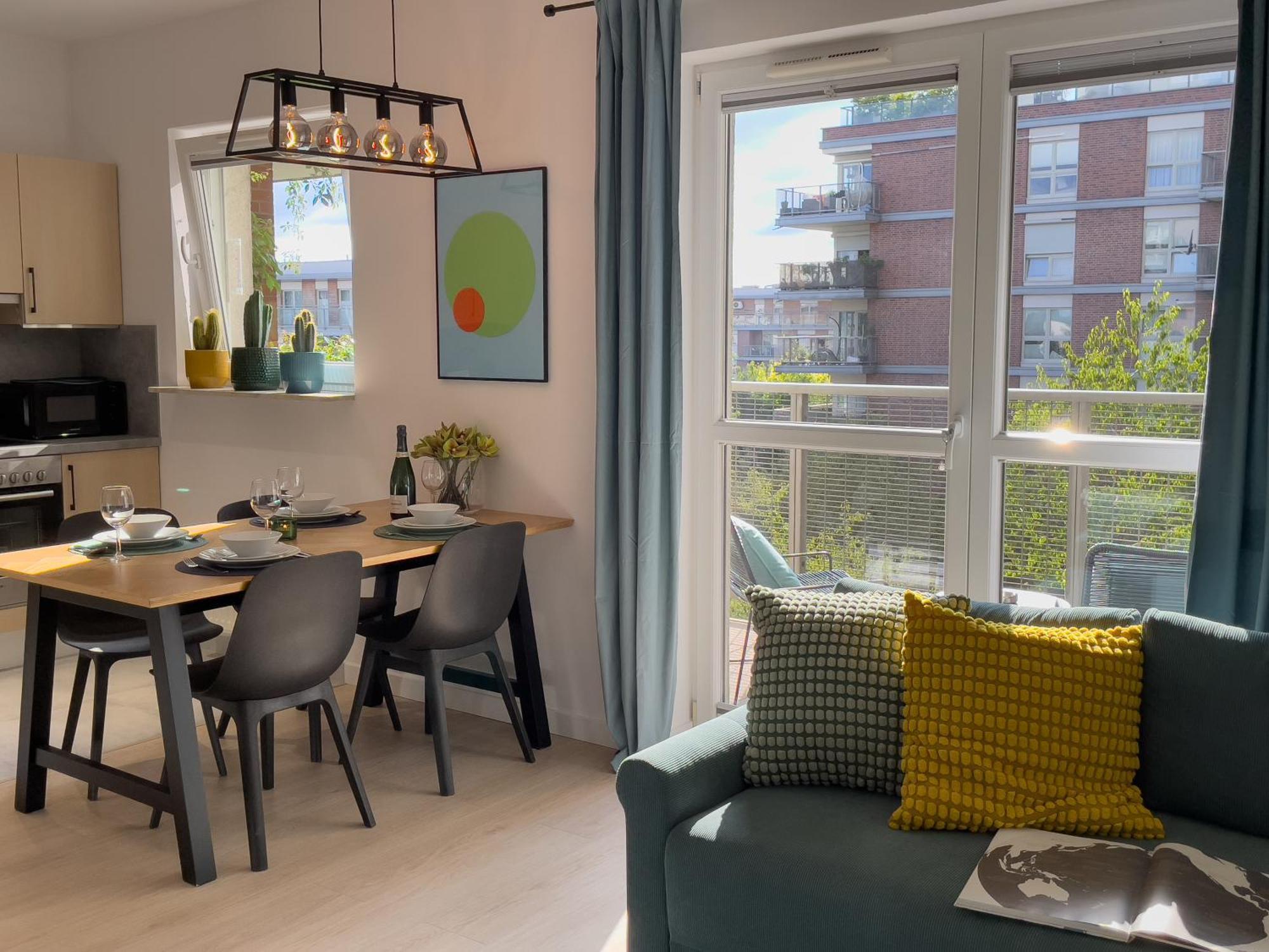 Urban Apartments Premium Baildona No 11 Free Garage, Self Check-In Katowice Bagian luar foto
